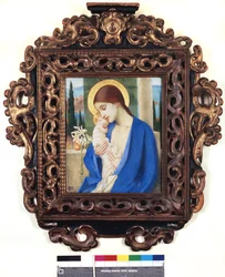 Madonna z Dzieciątkiem, c.1905 (tempera na panelu)